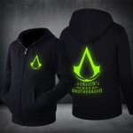 2016 Spring New Fashion Autumn Winter Assassin Creed fleece Hoodie Sweatshirt  Cosplay Costumes Cool Zipper Hoodies Men