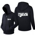 2016 Spring and Autumn New listing Star Wars Trust Me I'm A Jedi Printed Hoodies Men Hooded Tops Jacket 