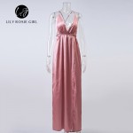 2016 Summer Off Shoulder Sexy Deep V Neck Beach Style Women Dress Strap Backless Maxi Long Evening Party Dresses Vestidos 