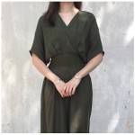 2016 Summer Sexy Women Dress Casual Long Dress Sexy V Neck Beach Side Convertible Dress Robe Longue Femme Dress