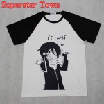 2016 Summer Style Sudadera Anime Tops Tee Casaul Noragami T-shirt Women Japan Cool Clothes Patchwork Female Harajuku Shirt