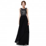 2016 Summer Vintage Women Sleeveless Lace Tank Patchwork Pleated Ankle-Length Solid Chiffon Long Dress