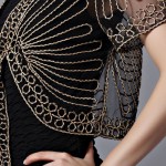 2016 Summer Womens Clothing Wild Perspective Small Shawl  Fashion Netting Lace Cardigan Gauze Lacing Boleros Cover-up