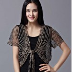 2016 Summer Womens Clothing Wild Perspective Small Shawl  Fashion Netting Lace Cardigan Gauze Lacing Boleros Cover-up