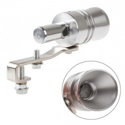 2016 Universal Car Turbo Sound Whistle Muffler Exhaust Pipe Blow off Vale BOV Simulator Whistler Size S