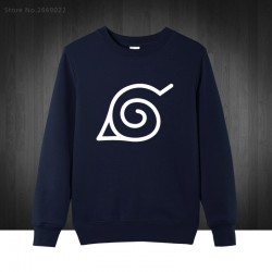2016 Uzumaki Naruto Cartoon Printed Mens Men Cotton Casual Sweatshirts For men Plus Size Pullover Hoodies Free Shipping