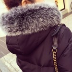 2016 Winter Coat Women's Ultra Long Down Jacket Women White Duck Down Parka with Fur Hooded