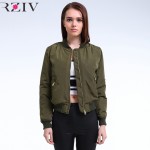 2016 Winter Flight army green bomber jacket women jacket and women's coat clothes bomber ladies