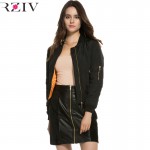 2016 Winter Flight army green bomber jacket women jacket and women's coat clothes bomber ladies