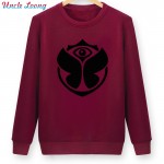 2016 Winter New Hip Hop Fashion O-neck Electronic Music Tomorrowland  Man Classic Leisure Fleece Hoodies Sweatshirt XS-XXL