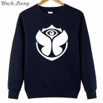 2016 Winter New Hip Hop Fashion O-neck Electronic Music Tomorrowland  Man Classic Leisure Fleece Hoodies Sweatshirt XS-XXL