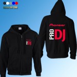 2016 autumn winter fashion pioneer cardigan hoodies thickening professional DJ Pro Pioneer casual sweatshirt zipper jacket