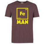 2016 funny FE MAN Iron Science Chemistry streetwear T-Shirt men t shirts tops tees top brand slim clothing pp crossfit