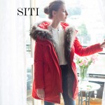 2016 girl women down warm coat jacket parka hooded raccoon fur fashion new winter zipper outerwear epaulet modal time plus size