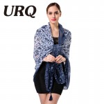 2016 large Soft Viscose Scarf with Tassels Floral Print for Women Bohemian Style Summer bufandas cachecol V9A18544