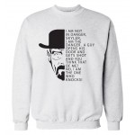 2016 new autumn winter style casual men sweatshirt hoodies BREAKING BAD Heisenberg man hooded fleece slim fit hip hop streetwear