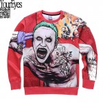 2016 new fashion men/women zombie sweatshirt print the walking dead Christmas 3d sweatshirt streetwear harajuku hooded hoodies