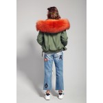 2016 new high fashion street women's winter jacket female worm bomber coat hooded large raccoon fur outerwear good quality
