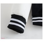 2016 new kpop Exo clothes baseball uniform long sleeve Hoodie outerwear jacket k-pop exo wolf Autumn Winter Sweatshirt tops coat