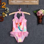 2016 summer Kid Baby Girls Mermaid Halter One-piece Bathing Swimwear Swimsuit Bikini