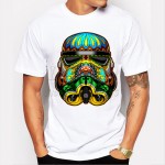 2017  Stormtrooper printed t-shirt funny men's tee shirts Hipster O-neck cool tops