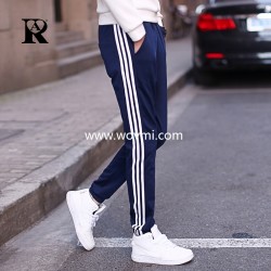 2017 AR fashion Men's trousers joggers hip hop fitness pantalon homme casual pant  sweatpants M-5XL full size line pattern pant