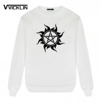 2017 American TV series supernatural long sleeves cotton printed Fleece Hoodies Sweatshirt men casual loose clothes plus size