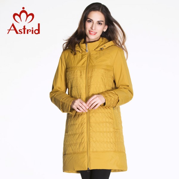 2017 Astrid Fashion Autumn and Winter Coat Plus Size Women Coats Spring Woman Jacket High Quality Jackets Winter Coat AM-2181