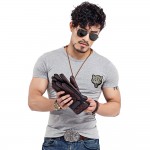 2017 Brand Men's Wolf embroidery Tshirt Cotton Short Sleeve T Shirt Spring Summer Casual Men's O neck Slim T-Shirts Size S-5XL