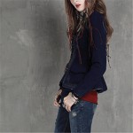 2017 Brand Winter Coat Women Vintage Ethnic Embroidery Warm Basic Jackets Casual Elegant Tunic Jacket Coat Female #C27