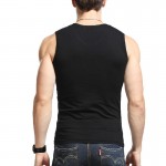 2017 Cotton Big Size Summer men clothing Tank Tops Black White Gray Singlets Sleeveless fitness men vest Bodybuilding t shirt