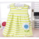 2017 Cute Vestido infantil Baby Girl Dress Cotton Regular Sleeveless A-Line Dresses Casual Clothing Minin Princess 0-24 Months