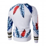 2017 Famous Brand Long Sleeve Sweatshirts Men Cotton Slim Fit Pullovers Male 4XL 5XL Mens Brand-Clothing Plus Sizes Hot Sell 