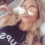 2017 Fashion Brand Cat Eye Sunglasses For Women Glasses Men Mirror Sun Glasses Female Glasses Gold Frame Sunglasses Oculos Gafas