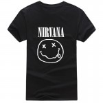 2017 Fashion Harajuku Casual Women's T-Shirts Punk Rock NIRVANA Cotton tumblr tshirt Casual poleras Hipster For Famale Top