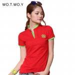 2017 Fashion Solid Cotton T Shirt Women V-neck Slim T-shirt Women Brand Black Red Punk Tops Tee Shirt Femme Plus Size 3036