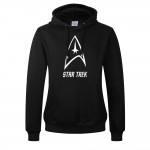 2017 Fashion Star Trek Print Thick Sweatshirt For Men 550GM2 Candy Color Cartoon movie Print Fleece Hoodies Mens Pullover