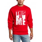 2017 Fashion This is ME autumn winter Fleece Hoodie Men funny Casual Sportswear black Hoody hip hop Skateboard Sweatshirt brand