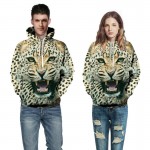 2017 Fashion couple hoodies 3D Tiger Lion Leopard sweatshirt casual harajuku pullover harajuku animal hoodie men women pullovers