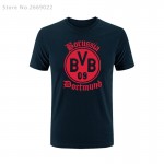 2017 Free Shipping BVB Borussia Dortmund Footballs Mens Men T Shirt T-shirt Novelty Short Sleeve O Neck Cotton Tshirt Tee