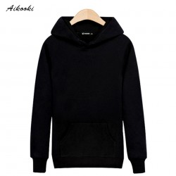2017 HOT Fashion Solid hoodies men and Sweatshirts Black/Gray High Quality Cotton Street Wear Sweatshirt men hoodies XXS-3XL