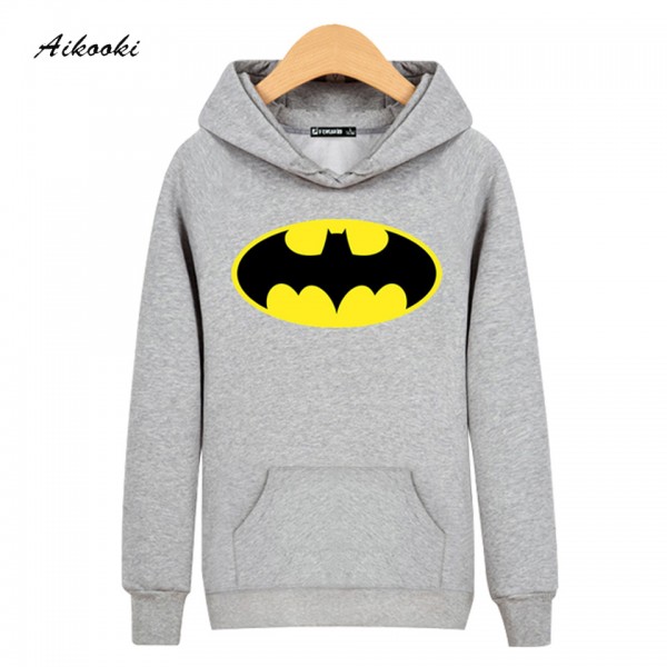 2017 Handsome Batman Symbol Cotton Mens Hoodies and Sweatshirts 2017 for Fashion harajuku Sweatshirt Hoodies XXS-3XL