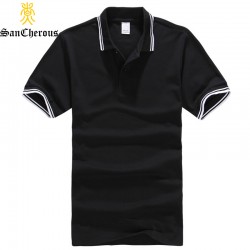 2017 High Quality 14 Colors Cotton Turn Down Collar Summer Men Polo Shirt Fashion Casual Polo Shirt Plus Size XS-3XL