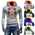 2017 Hoodies Men Sudaderas Hombre Hip Hop Mens Brand Digital Printing Pentagram Hoodie Sweatshirt   Suit Slim Fit Men Hoody