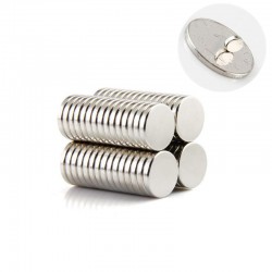 2017 Hot 100Pcs 5x1mm Small Fridge Magnets Neodymium Disc Super Strong Refrigerator Gadgets Kitchen Tools DIY