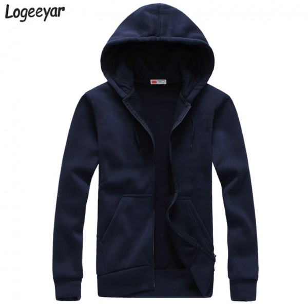 2017 Hot sale Mens Hoodies and Sweatshirts autumn winter lovers casual with a hood jacket men coat hoodie men size S-XXL