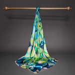 2017 Large square scarf shawl women autumn and winter high-grade 100% genuine silk scarf big size 110*110cm silk scarves Shawls