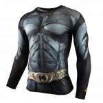 2017 Long Sleeve New Spring Men T-shirt 3D Printed Hero Compression O-Neck Male Brand Clothes Fitness Tight Lycra Shirt Homme