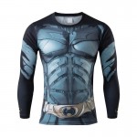 2017 Long Sleeve New Spring Men T-shirt 3D Printed Hero Compression O-Neck Male Brand Clothes Fitness Tight Lycra Shirt Homme