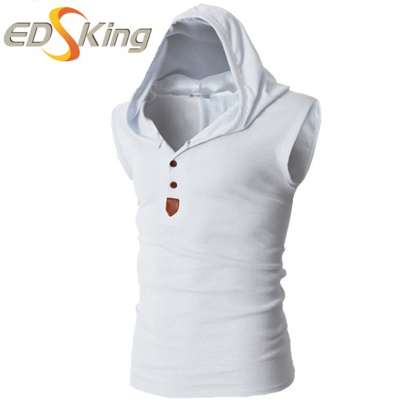 2017 Men Fashion Tracksuit Hoody Sleeveless 2017 Mans Hoodies Social Hip Hop Sweatshirts Mens Turtlenecks Coat Brand-Clothing